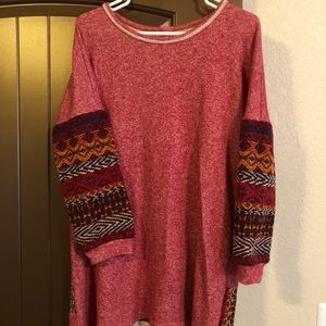 Uncle frank tunic sweatshirt